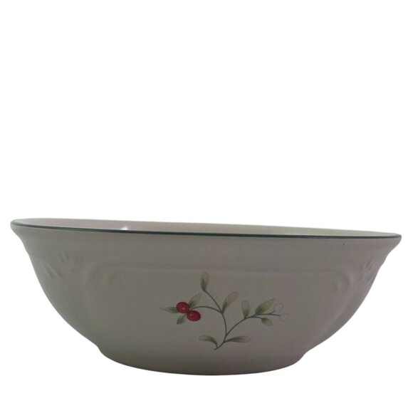 Pfaltzgraff Winterberry 5.8” Stoneware Cereal Soup Salad Bowls – Set of 4 - Picture 5 of 16